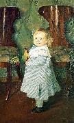 Boris Kustodiev The Artist's Daughter, Irina Spain oil painting artist